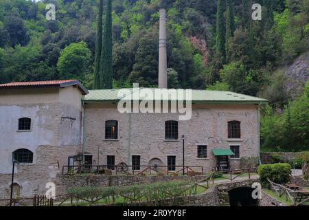 Museo della carta sulle rive del Lago di Garda a Maderno Foto Stock