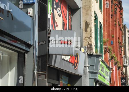 Limerick City, Irlanda. 9th maggio, 2023. Il rivenditore di videogiochi GameStop ha annunciato la chiusura di tutti i suoi negozi irlandesi. Credit: Karlis Dzjamko/ Alamy Live News Foto Stock