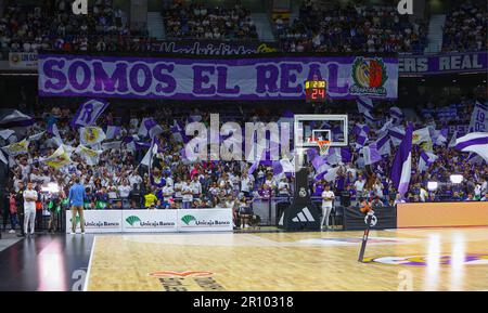 Madrid, Spagna. 10th maggio, 2023. 10th maggio 2023; Wizink Center; Madrid; Spagna; Turkish Airlines Eurolega Basketball; Playoff Game 5; Real Madrid vs Partizan Mozzart Bet Belgrado; 900/Cordon Press Credit: CORDON PRESS/Alamy Live News Foto Stock