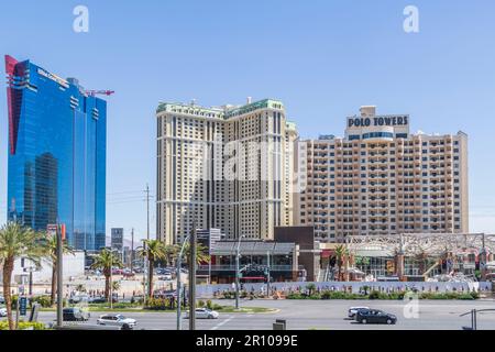 Hotel Hilton e Marriott Vacation Club Resort a Las Vegas, Nevada. Foto Stock