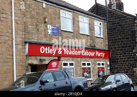 Sale riunioni Otley e Yeadon Labour Party Nelson Street LS21 1st Foto Stock