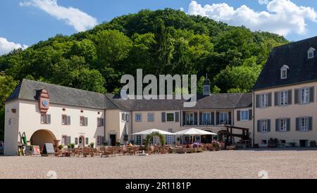 Cortile interno Monastero di Machern Foto Stock