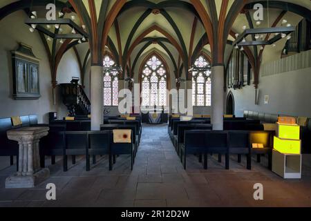 Chapter house, Imperial Walkenried Abbazia cistercense, Walkenried, Harz, bassa Sassonia, Foto Stock