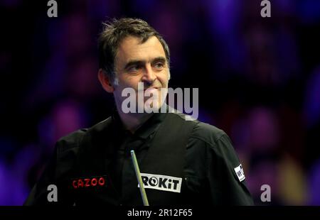 Foto del file datata 12-01-2023 di Ronnie o'Sullivan, che sta progettando di saltare i tornei del Regno Unito per concentrarsi sul gioco in Asia. Data di emissione: Giovedì 11 maggio 2023. Foto Stock