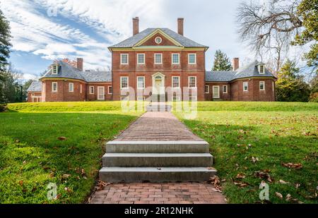 Montpelier Mansion, Museo a South Laurel, Maryland Foto Stock