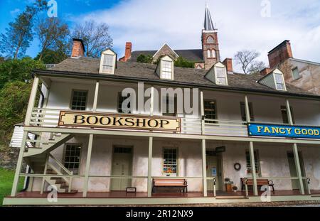 Splendida giornata al parco storico nazionale di Harpers Ferry Foto Stock