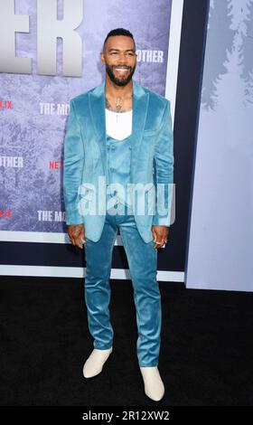 LOS ANGELES, CALIFORNIA - MAGGIO 10: Omari Hardwick partecipa alla prima di Los Angeles di "la Madre" di Netflix al Westwood Regency Village Theater lo scorso Maggio Foto Stock