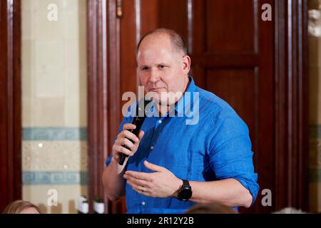 Henry Dimbleby, il pranzo letterario Oldie 09-05-23 il National Liberal Club; Londra. Foto Stock