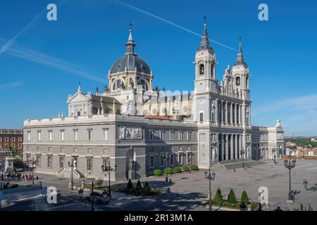 Cattedrale dell'Almudena - Madrid, Spagna Foto Stock