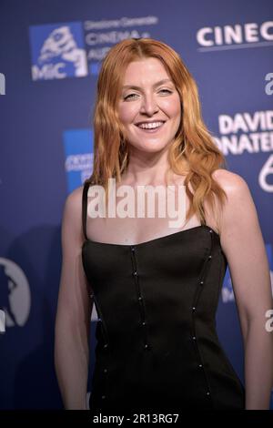 Roma, Italia. 11th maggio, 2023. Noemi partecipa al tappeto rosso David di Donatello 68th il 10 maggio 2023 a Roma, Italia Credit: dpa/Alamy Live News Foto Stock