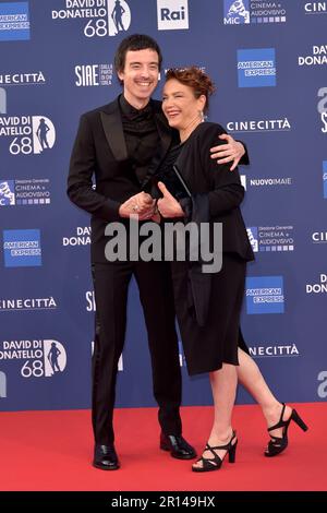 Roma, Italia. 10th maggio, 2023. Diodato partecipa al tappeto rosso David di Donatello 68th il 10 maggio 2023 a Roma, Italia Credit: dpa/Alamy Live News Foto Stock