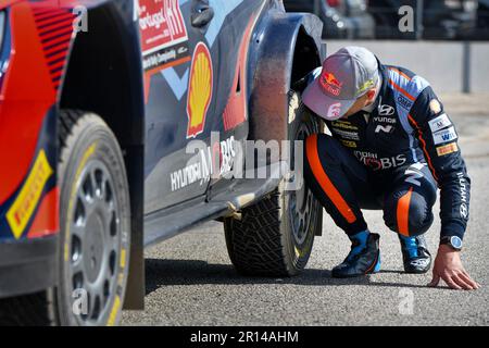 SORDO Dani (spa), Hyundai Shell Mobis World Rally Team, Hyundai i20 N Rally 1 Hybrid, ritratto durante il Rally, Portogallo. , . WRC World Rally Championship, dal 11 al 14 maggio 2023 a Porto, Portogallo - Foto Paulo Maria/DPPI Credit: DPPI Media/Alamy Live News Foto Stock