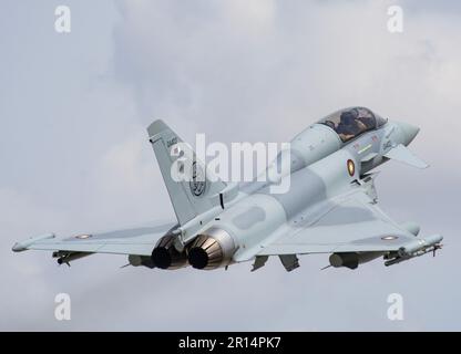 QEAF Eurofighter Typhoon Aquila Anatolia esercizio 🇶🇦🇹🇷. qa fighters QEAF Eurofighter Typhoon 🇶🇦 durante l'esercizio dell'Aquila Anatolica Foto Stock
