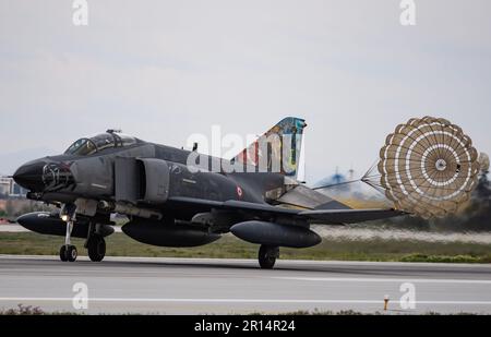 Anatolian Eagle 2023 Esercizi in Konya, la McDonnell Douglas Turkish Air Force F-4E Phantom Terminator 2020 Foto Stock