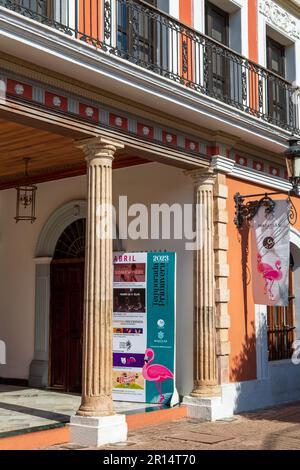 Teatro Angela Peralta, Città Vecchia, Mazatlan, Sinaloa, Messico Foto Stock