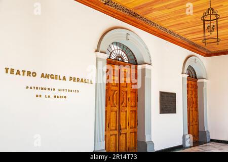 Teatro Angela Peralta, Città Vecchia, Mazatlan, Sinaloa, Messico Foto Stock