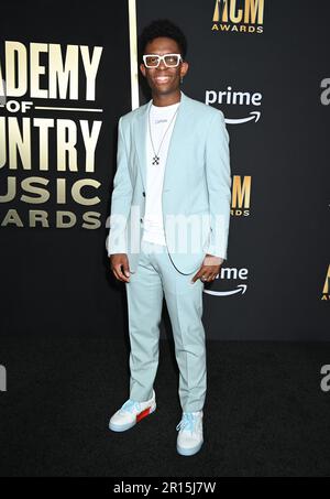 Frisco, Stati Uniti. 11th maggio, 2023. BRELAND arriva alla 58th Academy of Country Music Awards che si tiene al Ford Center at the Star il 11 maggio 2023 a Frisco, Texas. © Tammie Arroyo/AFF-USA.com Credit: AFF/Alamy Live News Foto Stock