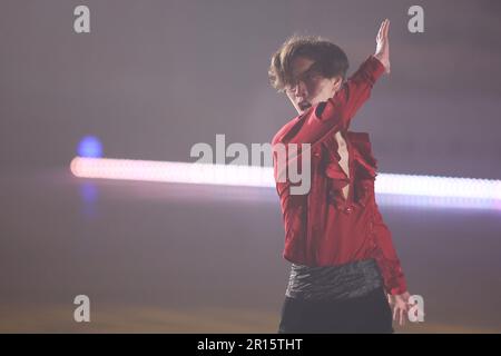 Fukuoka, Giappone. 11th maggio, 2023. Sena Miyake Figure Skating : Ice Explosion 2023 alla o-Vision Ice Arena di Fukuoka, Giappone . Credit: Naoki Morita/AFLO SPORT/Alamy Live News Foto Stock