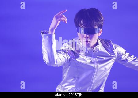 Fukuoka, Giappone. 11th maggio, 2023. Kazuki Tomono Figure Skating : Ice Explosion 2023 alla o-Vision Ice Arena di Fukuoka, Giappone . Credit: Naoki Morita/AFLO SPORT/Alamy Live News Foto Stock