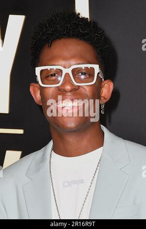 Frisco, Stati Uniti. 11th maggio, 2023. Il 11 maggio 2023, a Frisco, Texas, Bureland partecipa al 58th Academy of Country Music Awards al Ford Center at the Star. Foto: Casey Flanigan/imageSPACE/Sipa USA Credit: Sipa USA/Alamy Live News Foto Stock