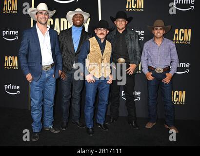 Frisco, Stati Uniti. 11th maggio, 2023. The Ride arrivo alla 58th Academy of Country Music Awards tenutasi al Ford Center at the Star il 11 maggio 2023 a Frisco, Texas. © Tammie Arroyo/AFF-USA.com Credit: AFF/Alamy Live News Foto Stock