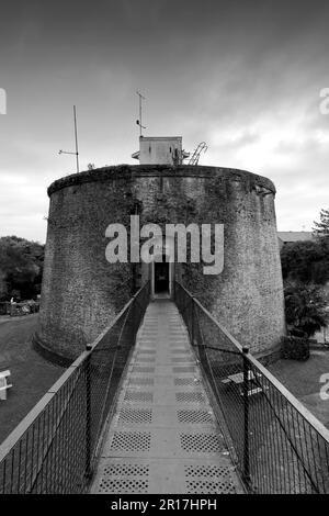 Il martello Tower F, Marine parata Clacton-on-Sea, Essex, Inghilterra, UK Foto Stock