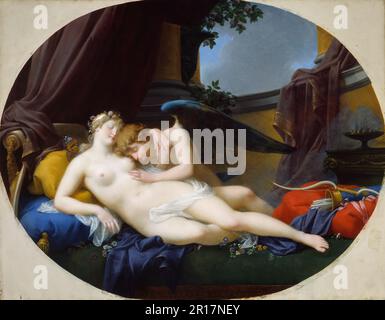 Cupido e Psiche Data: 1828 artista: Jean Baptiste Regnault Francese, 1754-1829 Foto Stock
