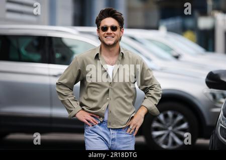 Milano, Italia. 26th Apr, 2023. Niall Horan viene visto il 26 aprile 2023 a Milano (Foto di Alessandro Bremec/NurPhoto) Credit: NurPhoto SRL/Alamy Live News Foto Stock