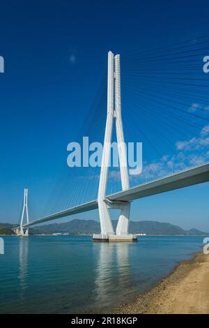 Shimanami Kaido Tatara Bridge Foto Stock