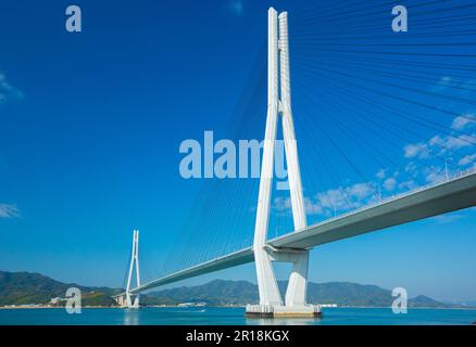 Shimanami Kaido Tatara Bridge Foto Stock