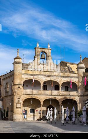 Municipio 16th ° secolo a Ciudad Rodrigo una piccola città cattedrale nella provincia di Salamanca Spagna. Foto Stock