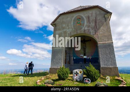 Puch bei Weiz: complesso barocco del calvario sul monte Kulm in Steirisches Thermenland - Oststeiermark, Steiermark, Stiria, Austria Foto Stock