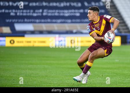 Huddersfield, Inghilterra - 12th maggio 2023 - Kieran Rush (33) dei giganti di Huddersfield in azione. Rugby League Betfred Super League Round 12, Huddersfield Giants vs Leigh Leopards al John Smith's Stadium, Huddersfield, Regno Unito Credit: Dean Williams/Alamy Live News Foto Stock