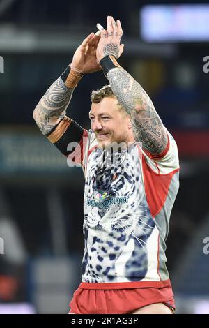 Huddersfield, Inghilterra - 12th maggio 2023 - Josh Charnley di Leigh Leopardi. Rugby League Betfred Super League Round 12, Huddersfield Giants vs Leigh Leopards al John Smith's Stadium, Huddersfield, Regno Unito Credit: Dean Williams/Alamy Live News Foto Stock