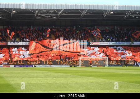 Dundee, Scozia, Regno Unito. 13th maggio 2023; Tannadice Park, Dundee, Scozia: Scottish Premiership Football, Dundee United contro Ross County; Dundee United banner display pre-partita credito: Action Plus Sports Images/Alamy Live News Foto Stock