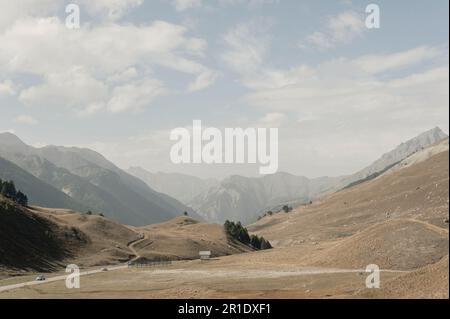 Colle della Maddalena, Cuneo, Piemonte, Italia Foto Stock