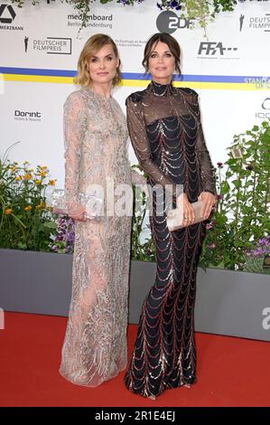 Andrea Lüdke und gerit Kling bei der 73. Verleihung des Deutschen Filmpreises 2023 im Theater am Potsdamer Platz. Berlino, 12.05.2023 Foto Stock