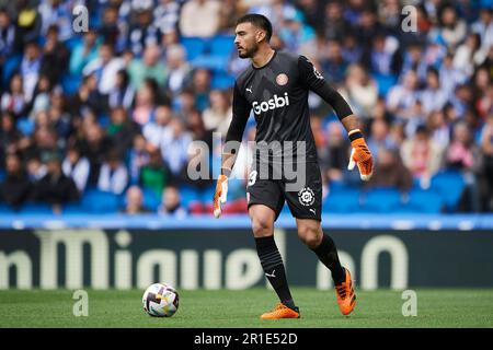 Paulo Dino Gazzaniga del Girona FC in azione durante la partita la Liga Santander tra Real Sociedad e Girona FC allo stadio reale Arena il 13 maggio 2 Foto Stock