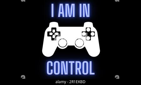 Sono in controllo - vita di un giocatore Foto Stock
