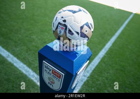 Bolton, Regno Unito. 13th maggio, 2023. Partita di palla durante la Sky Bet League 1 partita di play-off Bolton Wanderers vs Barnsley presso l'Università di Bolton Stadium, Bolton, Regno Unito, 13th maggio 2023 (Foto di Craig Anthony/News Images) a Bolton, Regno Unito il 5/13/2023. (Foto di Craig Anthony/News Images/Sipa USA) Credit: Sipa USA/Alamy Live News Foto Stock