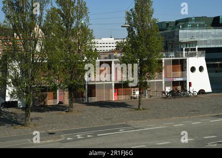 Maggio 13,2023/ CPH soggiorno hotel vista della sposa langro e nero dimond reale biblioteca e vew del canale di Copenaghen capitale danese Copenhagen Danimarca. (Foto.Francis Joseph Dean/immagini del decano) Foto Stock