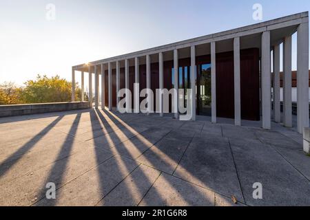 Museo di letteratura moderna, Schillerhoehe Marbach am Neckar. È stato inaugurato il Museo di letteratura moderna, progettato dagli architetti David Chipperfield Foto Stock