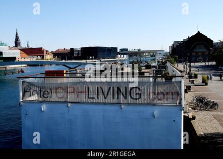 Maggio 13,2023/ CPH soggiorno hotel vista della sposa langro e nero dimond reale biblioteca e vew del canale di Copenaghen capitale danese Copenhagen Danimarca. (Foto.Francis Joseph Dean/immagini del decano) Foto Stock