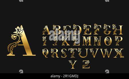 Il logo Golden Letter Dalla A alla Z è un design versatile ed elegante che offre infinite possibilità per aziende e marchi. Questo file vettoriale fornisce Illustrazione Vettoriale