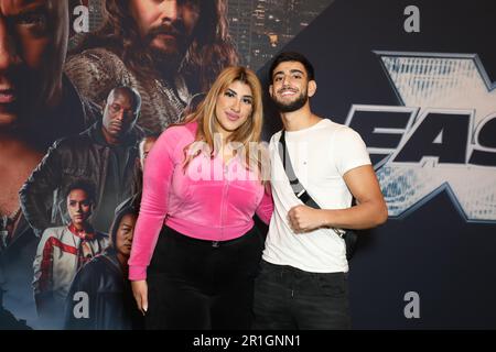 Sydney, Australia. 14th maggio 2023. La prima di Sydney di Fast X all'Hoyts Entertainment Quarter. Fast X, il decimo film della saga Fast & Furious da più miliardi di dollari. Credit: Richard Milnes/Alamy Live News Foto Stock