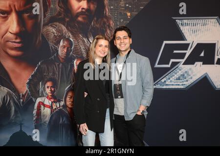 Sydney, Australia. 14th maggio 2023. La prima di Sydney di Fast X all'Hoyts Entertainment Quarter. Fast X, il decimo film della saga Fast & Furious da più miliardi di dollari. Credit: Richard Milnes/Alamy Live News Foto Stock