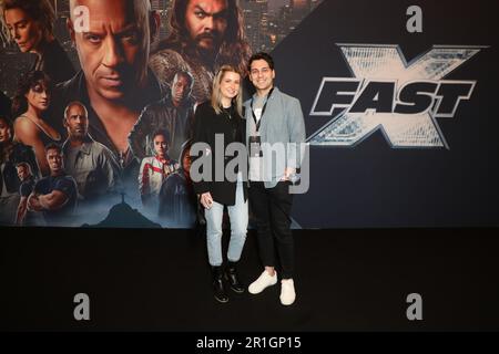 Sydney, Australia. 14th maggio 2023. La prima di Sydney di Fast X all'Hoyts Entertainment Quarter. Fast X, il decimo film della saga Fast & Furious da più miliardi di dollari. Credit: Richard Milnes/Alamy Live News Foto Stock