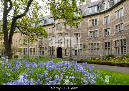 Esterno della St Salvator’s Hall of Residence St Andrews University, St Andrews, Fife, Scozia, Regno Unito Foto Stock