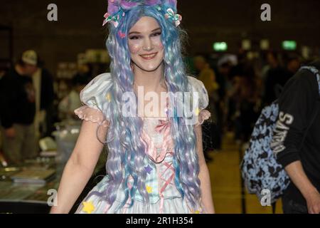 Brentwood, Regno Unito. 14th maggio, 2023. Brentwood Essex 14 maggio 2023 Brentwood Comic con e Toy fair al Brentwood Centre, Brentwood Essex Credit: Ian Davidson/Alamy Live News Foto Stock