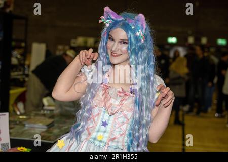 Brentwood, Regno Unito. 14th maggio, 2023. Brentwood Essex 14 maggio 2023 Brentwood Comic con e Toy fair al Brentwood Centre, Brentwood Essex Credit: Ian Davidson/Alamy Live News Foto Stock